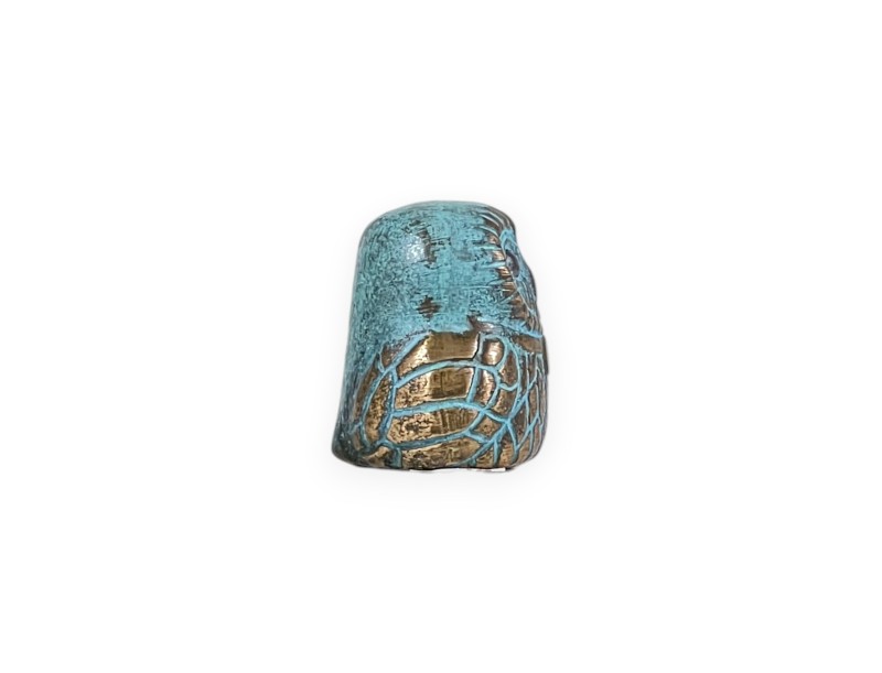 Tenpai in Bronzo, Gufo, 3,5 cm | Complemento