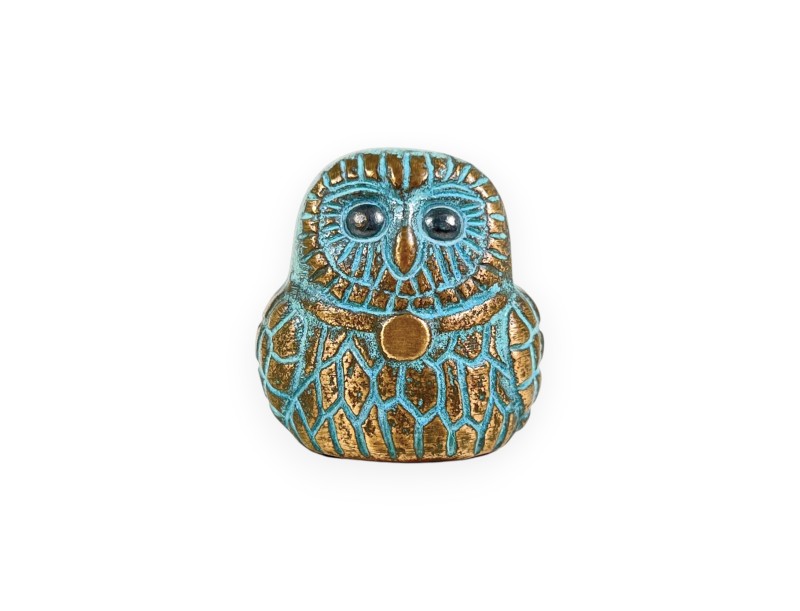 Bronze Tenpai, Hibou, 3,5 cm | Complément