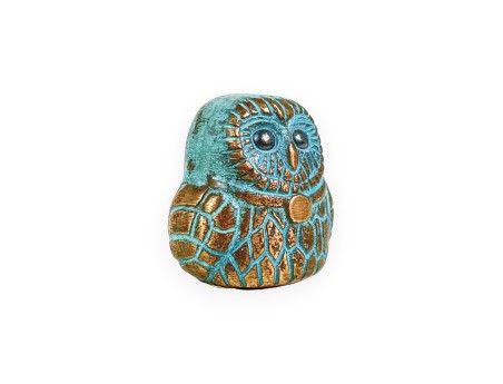 Bronze Tenpai, Hibou, 3,5 cm | Complément