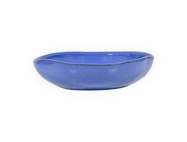 Vaso Ikebana Cinese Irregolare in Grès Smaltato - 21 cm 2