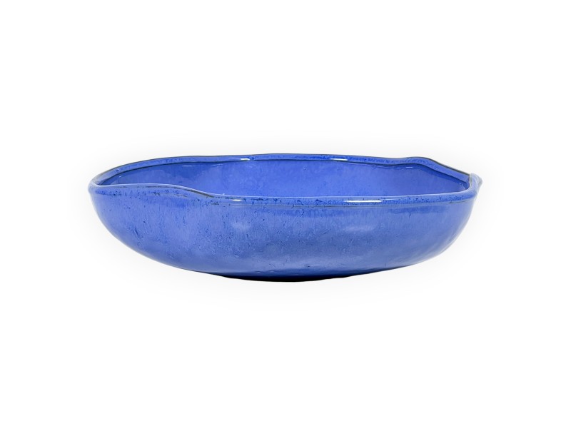 Maceta irregular de gres esmaltado para ikebana, chinese - 28,5 cm