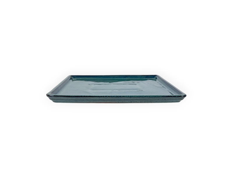 Soucoupe 30,5 cm rectangulaire vert
