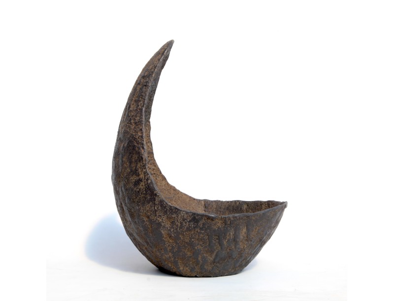 Vaso in pietra Niijima 40 cm luna