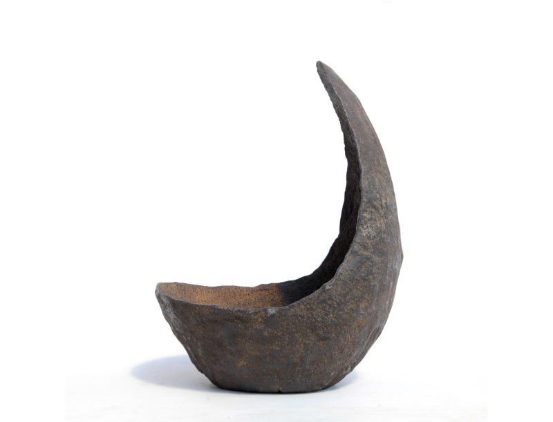 Pot en pierre Niijima 40 cm lune