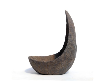 Pot en pierre Niijima 50 cm lune